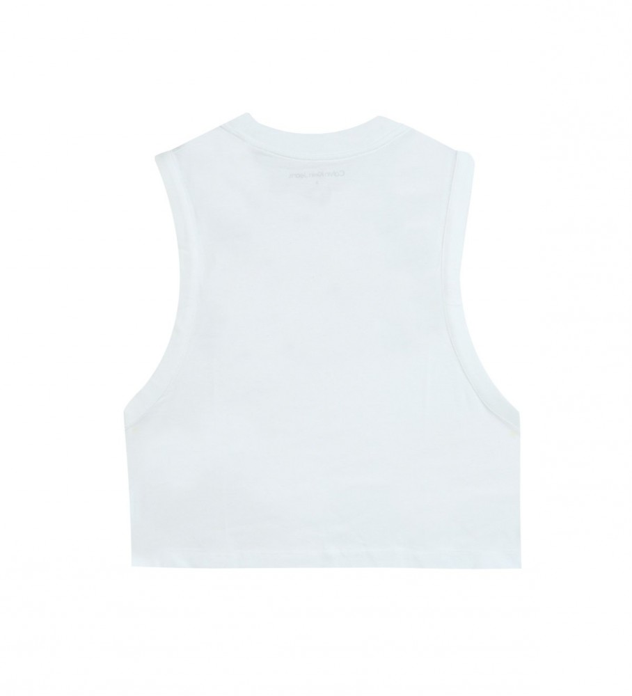 Calvin Klein Jeans Camiseta Gradient Shift branca