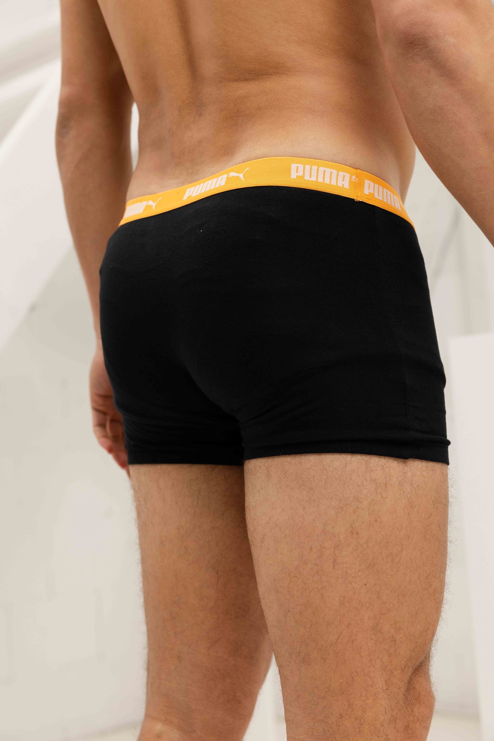 Puma Promo Boxershort Heren 12-Pack Zwart/Oranje/Blauw/Geel