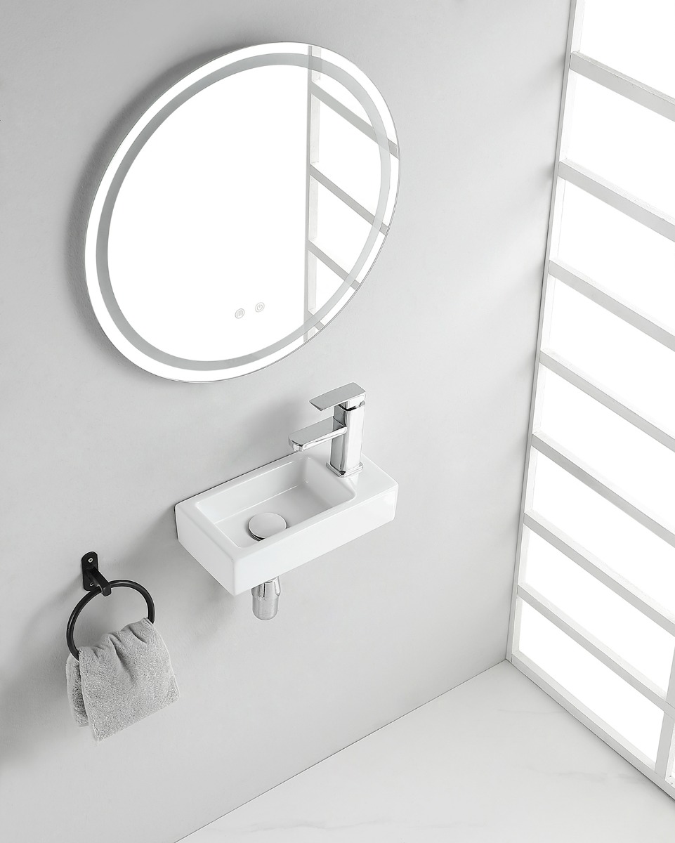 Mueller Mini-Apa rechts fontein 360x180x90 wit