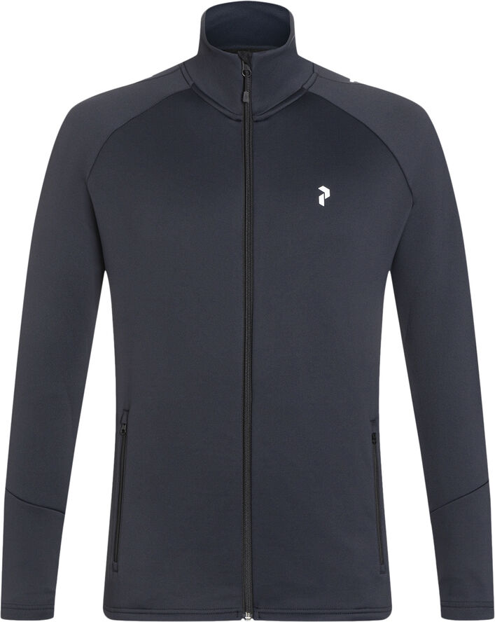 Peak Performance M Rider Mid Zip Jacket-BLACK Black