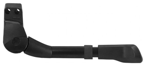 BEQUILLE VELO LATERALE ARRIERE URSUS KING MINI 16-20-24'' NOIRE REGLABLE FIXATION 2 VIS SUR BASE ENTRAXE 18mm - SUPPORTE 35Kgs (LIVRE SUR CARTE)
