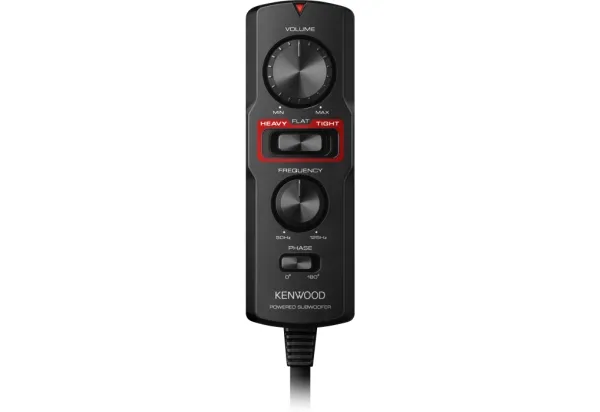 Kenwood Electronics KSC-PSW7EQ, Forbelastet subwoofer, Aktiv subwoofer, 160 W, 40 - 200 Hz