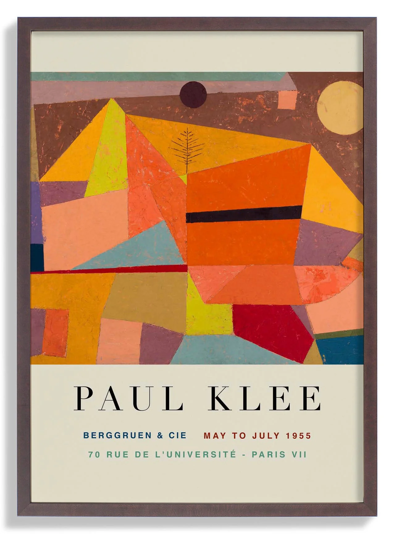 Paul Klee Joyful Mountain Kunstausstellung