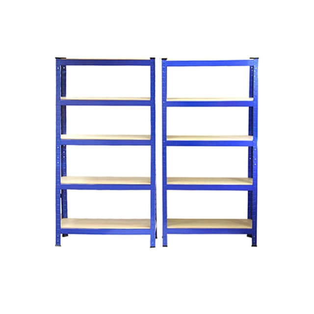 Monster Racking T-Rax Tung Duty Reoler Enheder, Blå, 75cm B, 30cm D, Sæt af 2