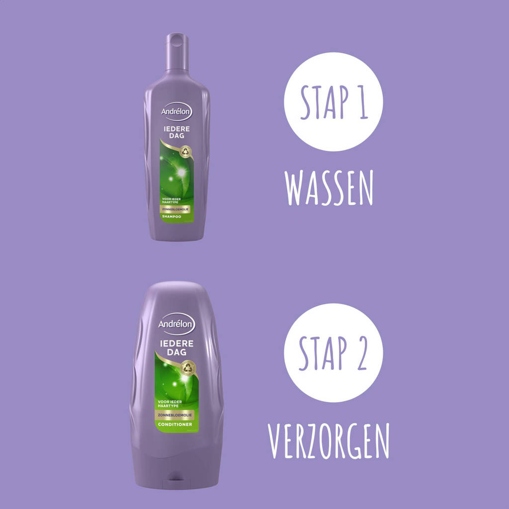 Iedere Dag shampoo - 3 x 300 ml