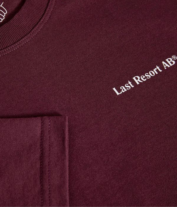 Last Resort AB Atlas Monogram T-Shirt (fig red white)