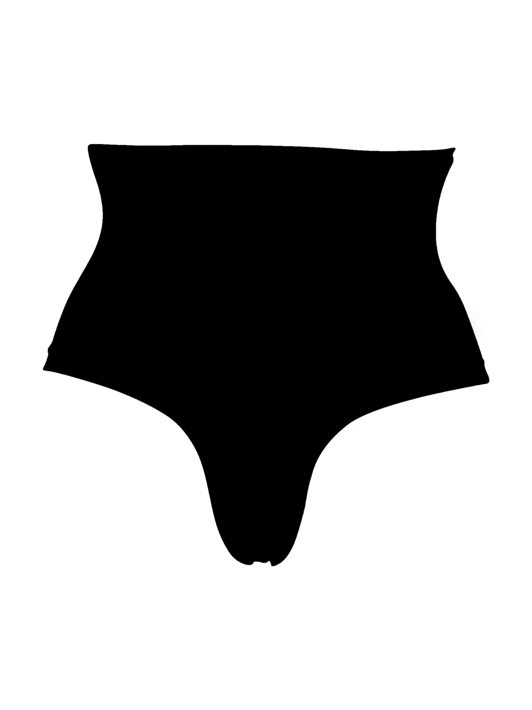 Zwart - Pour Moi Definitions corrigerende kleding voor buikcorrectie