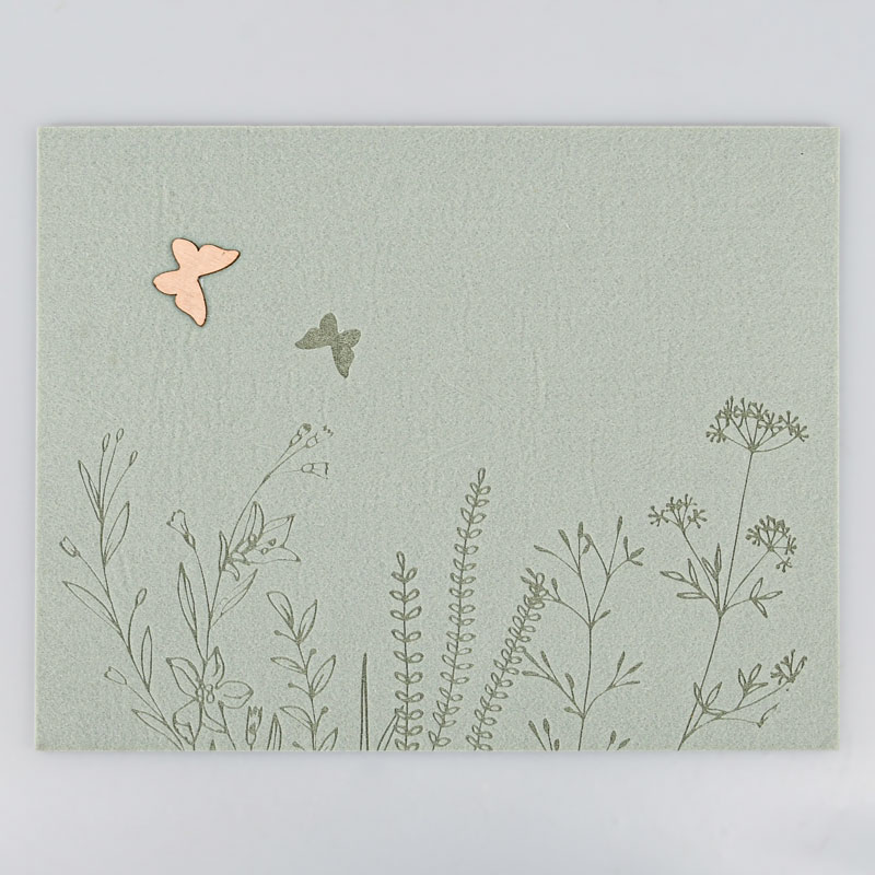 Set de table rectangulaire prairie