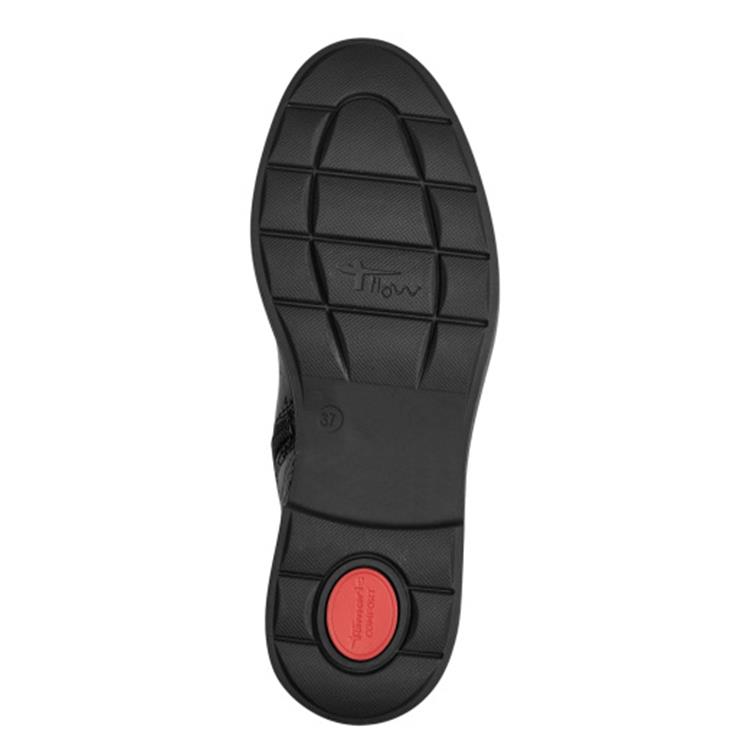 Jana 8-85107-43 black patent