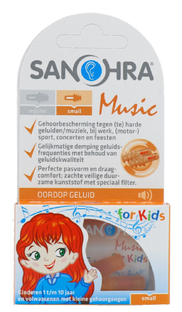 Sanohra Oordopjes Muziek Kinderen 2ST