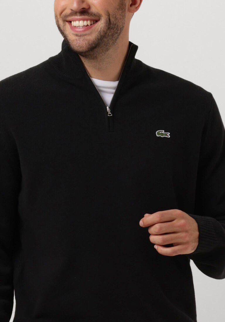 LACOSTE zwarte lacoste trui 1ha1 men sweater