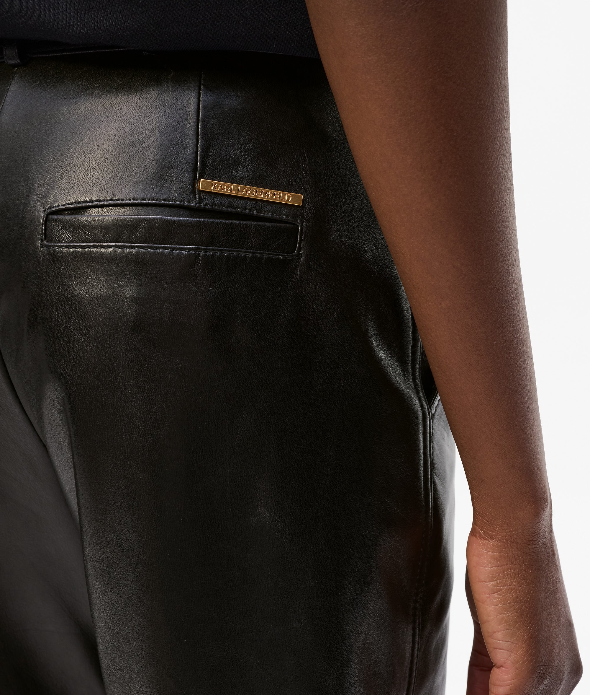 Leren broek