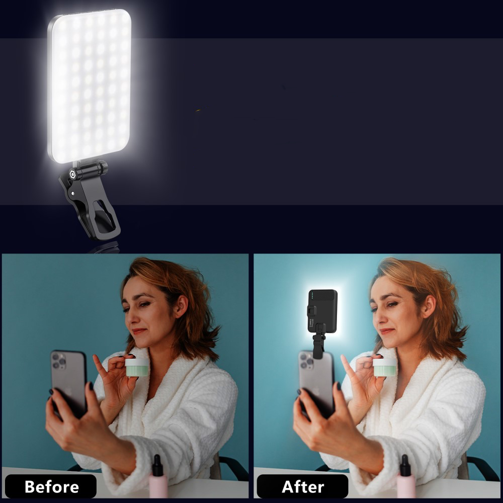 LED Foto Licht Video Beleuchtung (2500-6500K) mit 1/4
