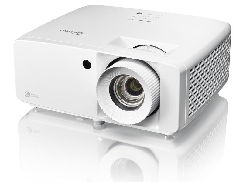Optoma Projektor ZH450 Umweltfreundlicher ultrakompakter 1080p-Laserprojektor mit hoher Helligkeit