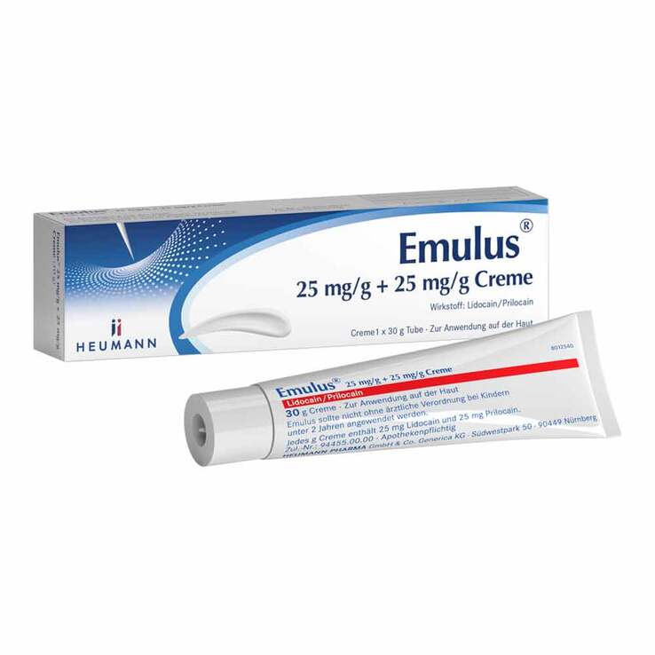 Emulus 25 mg / g + 25 mg / g Creme, 2x30 g
