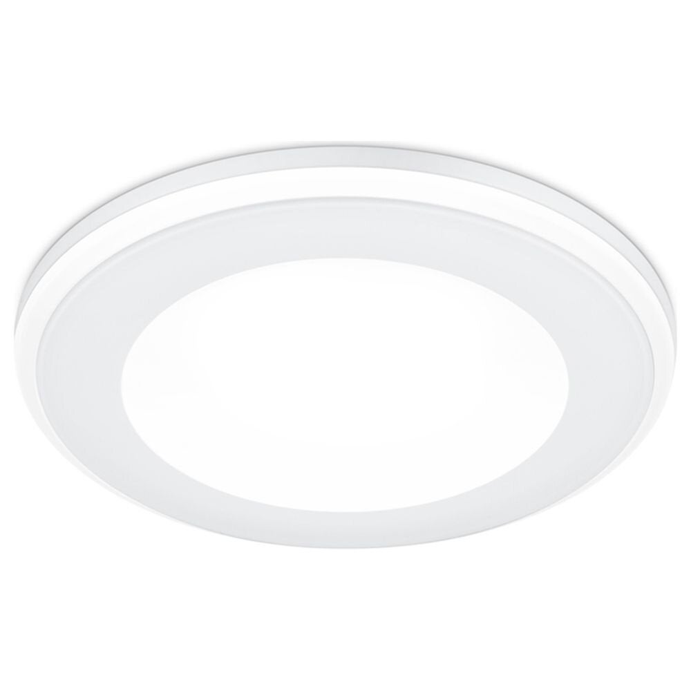 LED inbouwspot Aura in mat wit, 5W, 450lm, 82mm