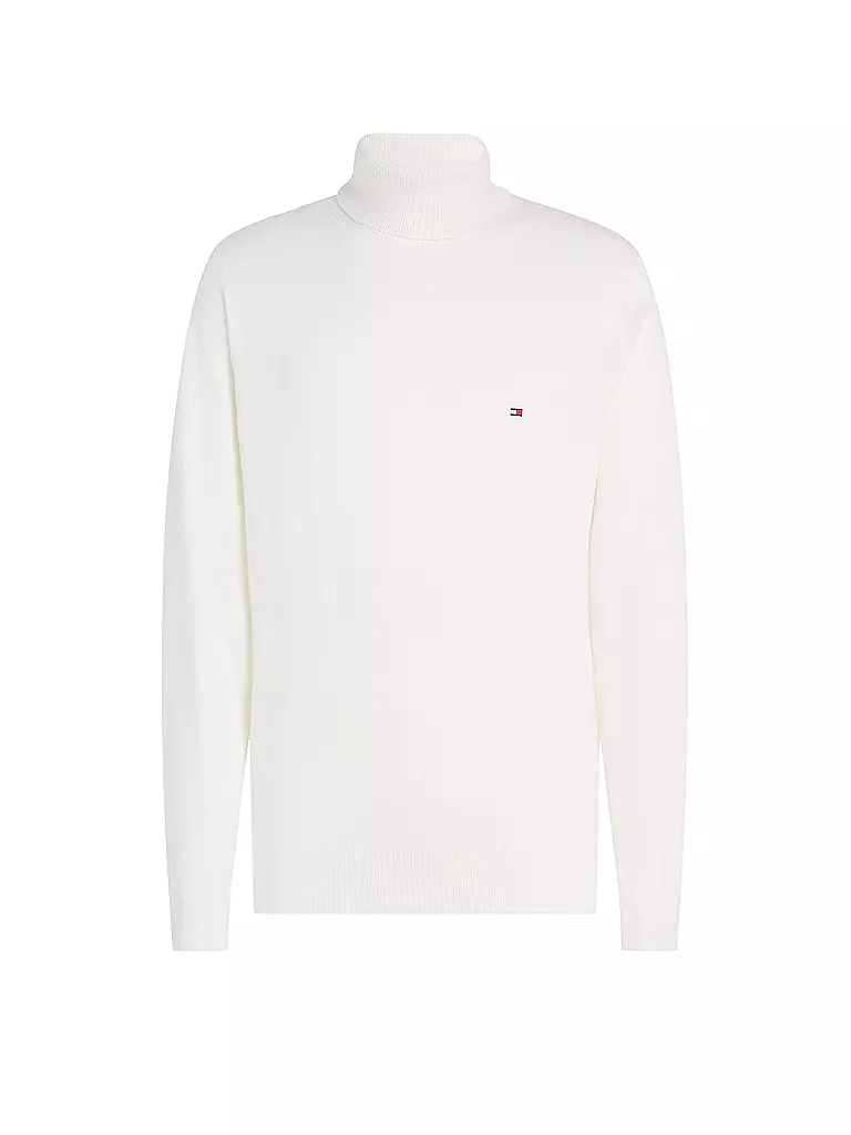 TOMMY HILFIGER Rollkragenpullover  weiss