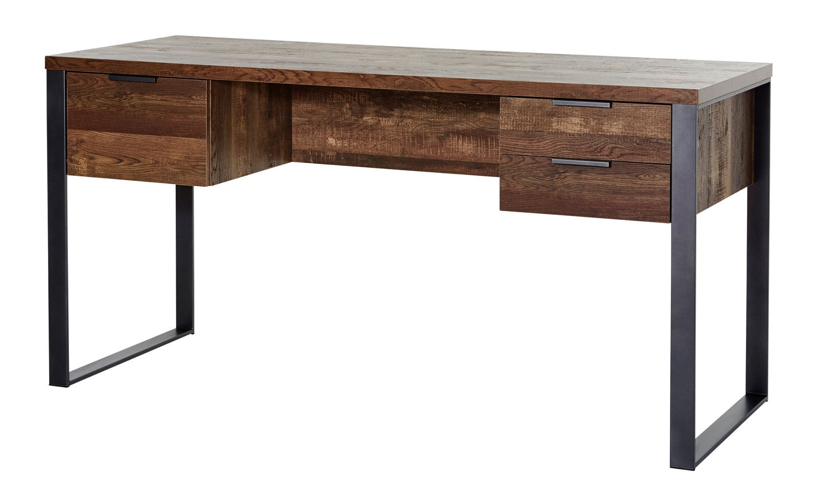 Schreibtisch LOOP 152 x 60 x 76 cm Vintage Eiche
