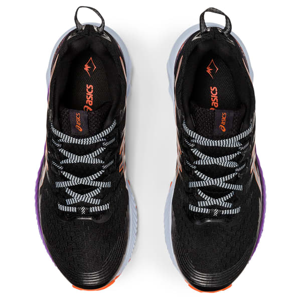 Chaussure trail ASICS GEL TRABUCO 10 W BLACK/NOVA ORANGE