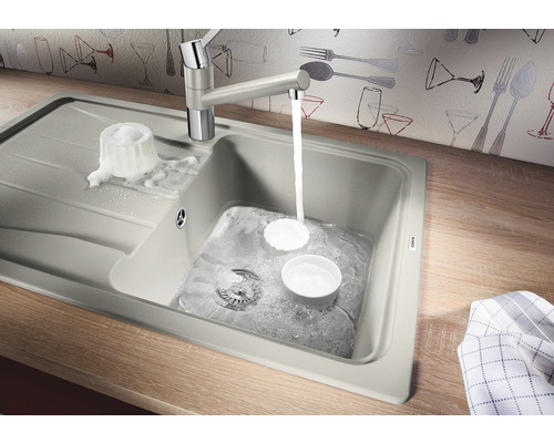 Blanco SONA 45 S spoelbak, 780 x 500 mm, nootmuskaat, 519670