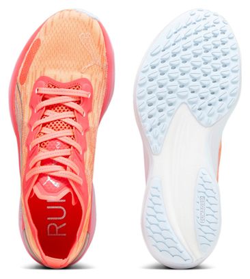Chaussures Running Puma Liberate Nitro 2 Femme Corail Rose