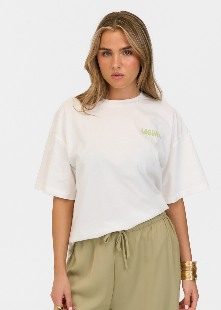 Laguna t-shirt creme