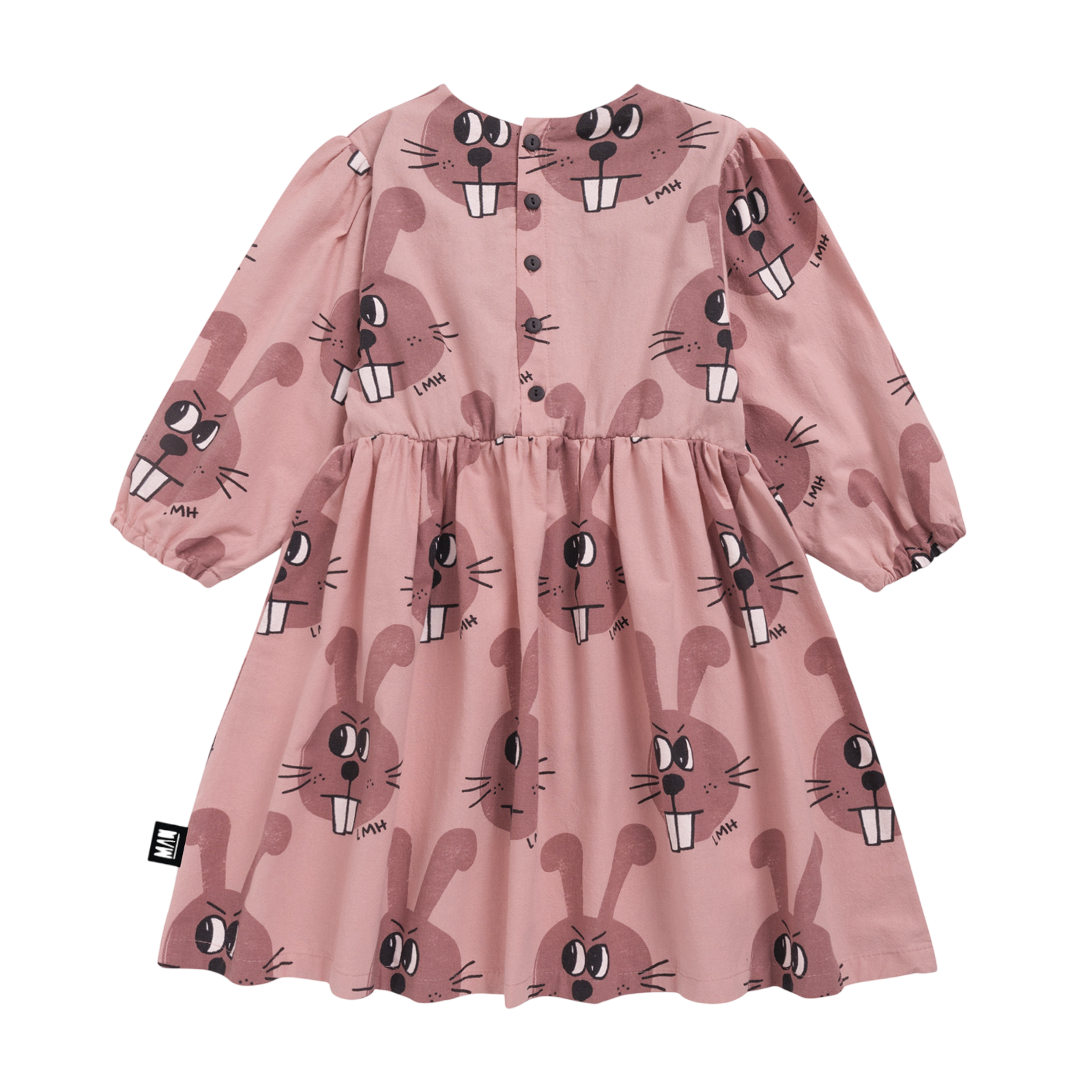 Kleid Bunny Party Overdye Pink Peach