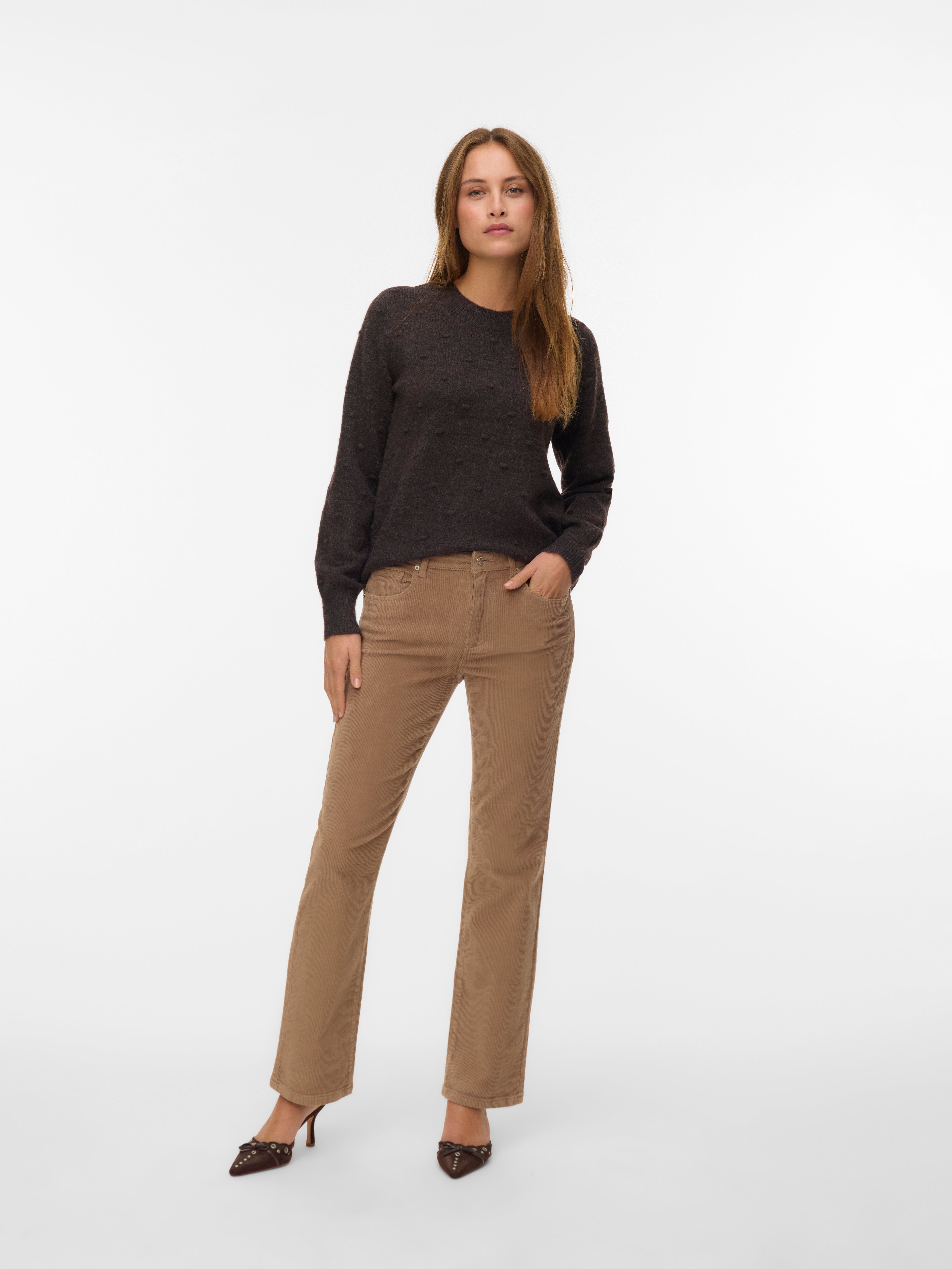 VMMELISA Mid rise Broek