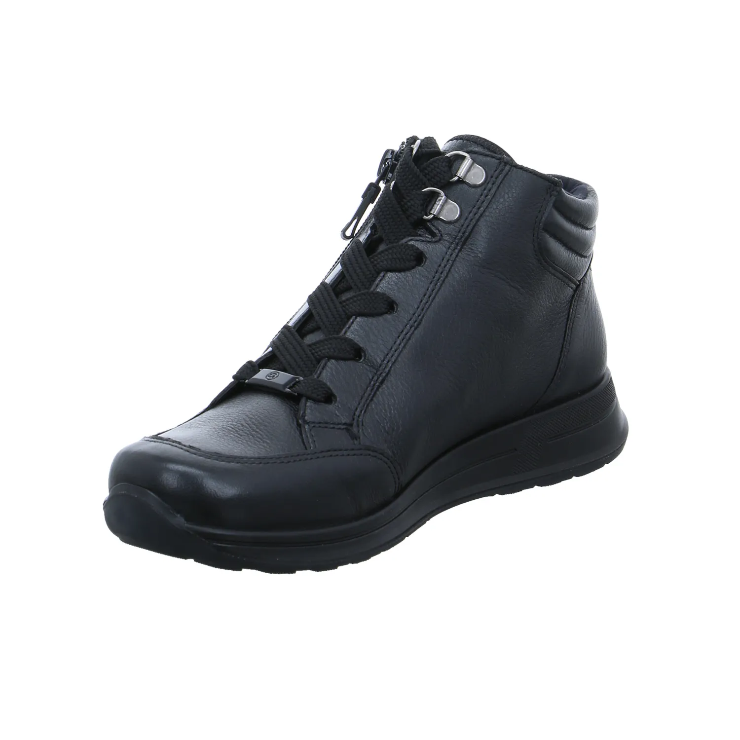 ARA Comfort-Mid Cut Schwarz Leder  mit Gore Tex