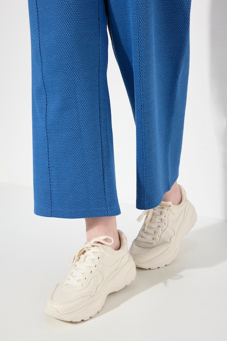 Sweat-Culotte, weites Bein, Elastikbund, Biobaumwolle