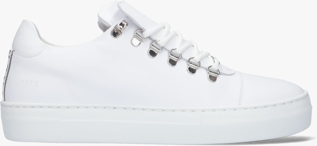 witte nubikk lage sneakers jagger classic