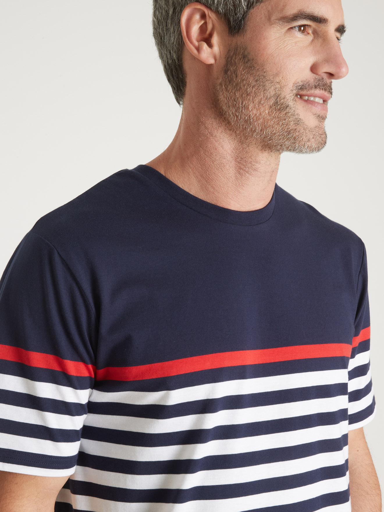 Tee-shirt marinière manches courtes