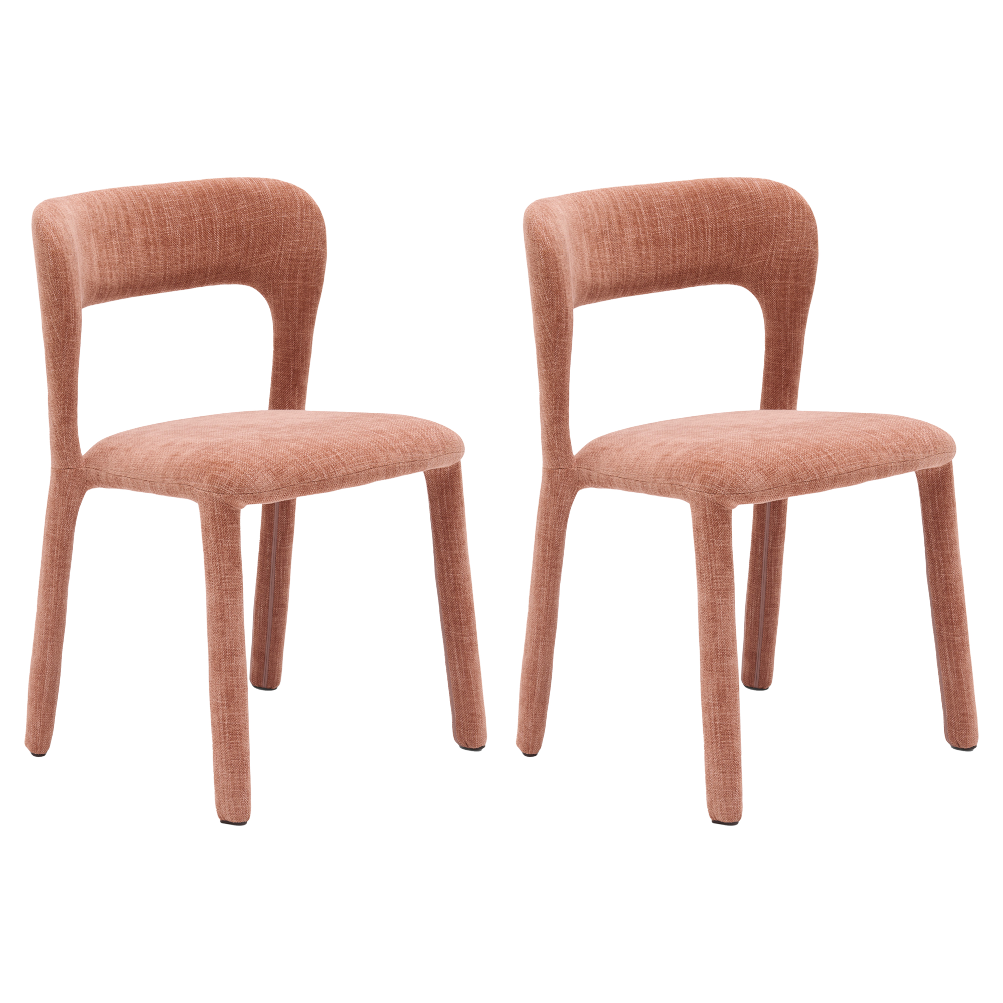 Eetkamerstoel Jimmi soft terra - set van 2