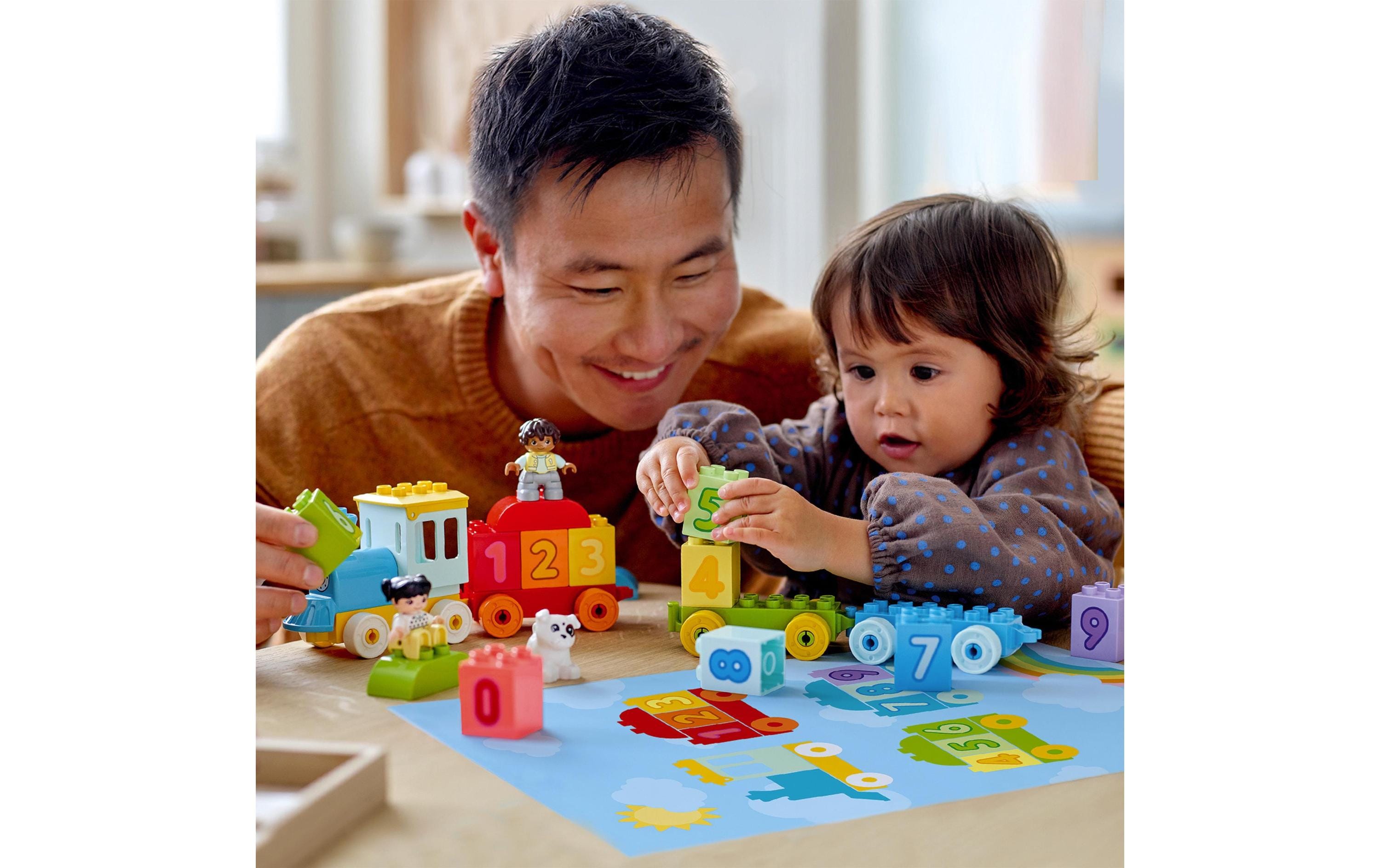 DUPLO® Zahlenzug – Zählen lernen 10954Zahlenzug zum Bauen, Spielen und Lernen