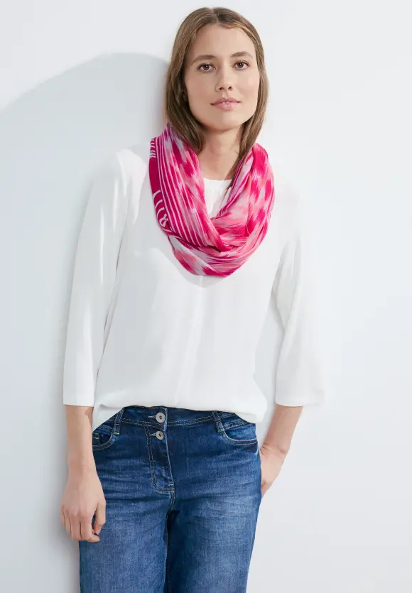 Modal Print Loop - pink sorbet
