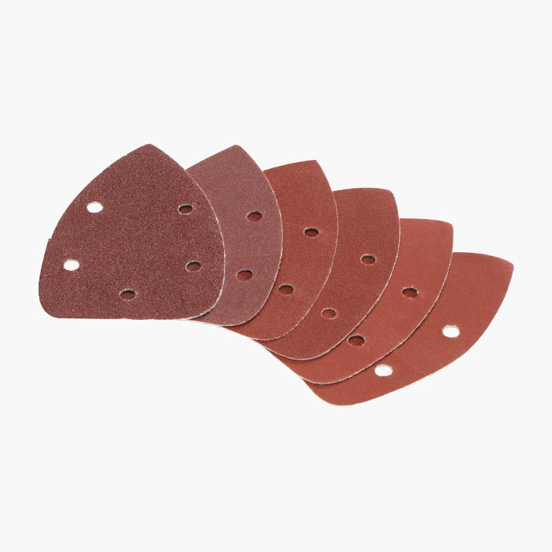 Slipepapirsett K40–K120, 5 hull, 25 stk.