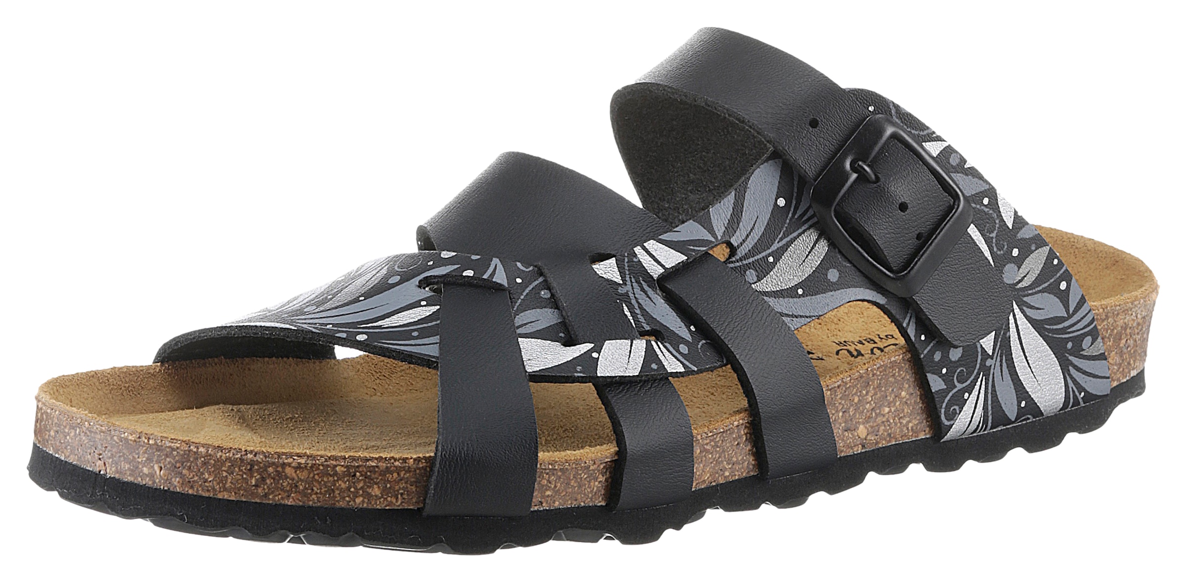 Aniston SHOES Pantolette  , Sommerschuh, Schlappen mit verstellbaren Schnallen