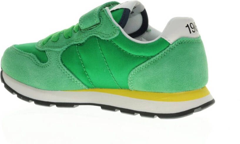Sun68 Boys Tom Fluo Lage sneakers Jongens Groen