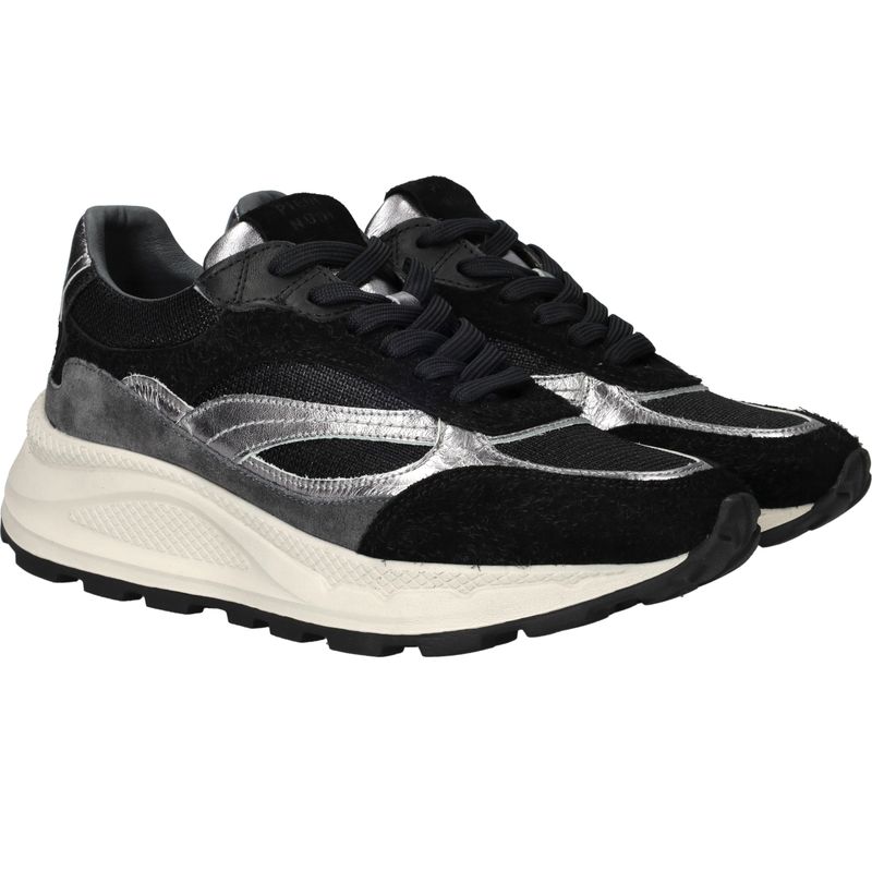 Piedi Nudi Sneakers Zwart Dames