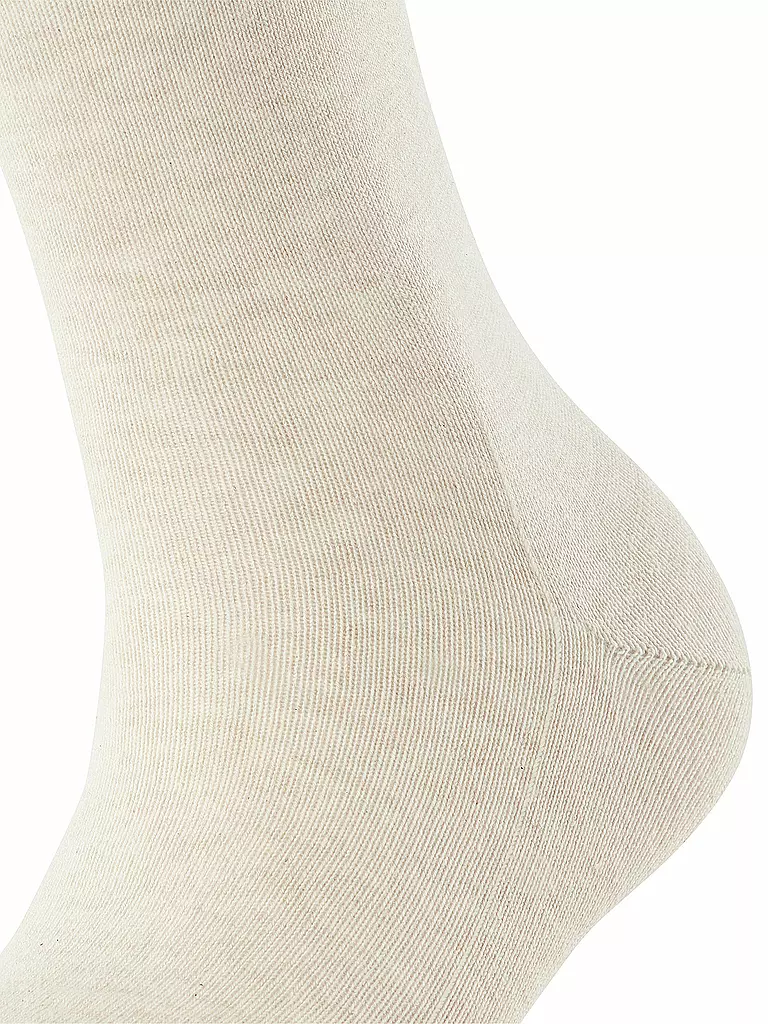 FALKE Socken Family sand mel. beige