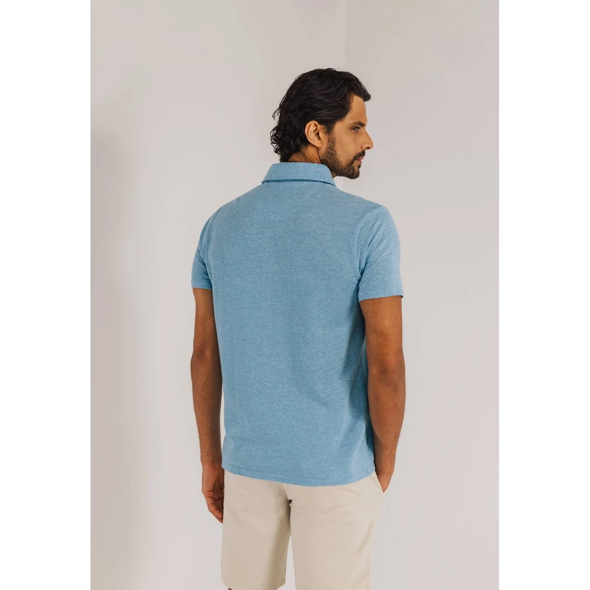 Heren Polo 420062 Dorian Zip