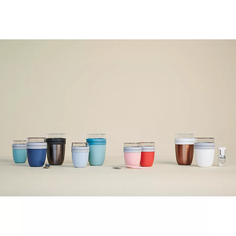 Mepal Lunchpot Mini Ellipse ø  9,1 cm weiß