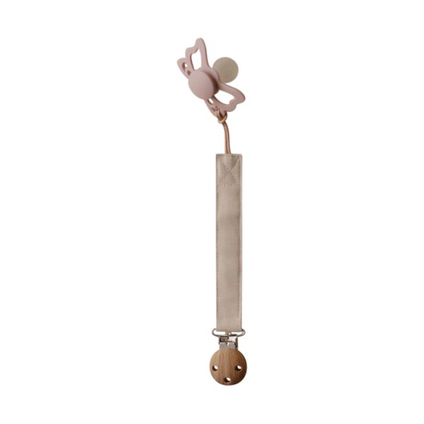 Mushie Speenkoord Linnen 2 Pack