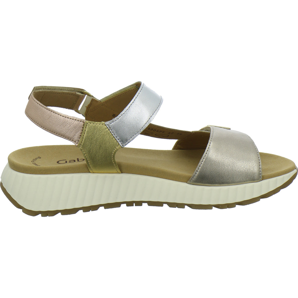 Gabor Sandaletten Damen Beige-kombi