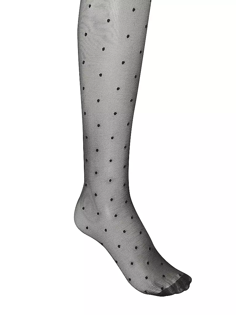 HUDSON Strumpfhose DOTS 20 schwarz