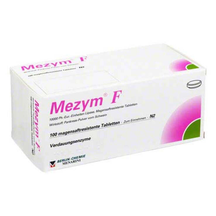 Mezym F magensaftresistente Tabletten, 100 St