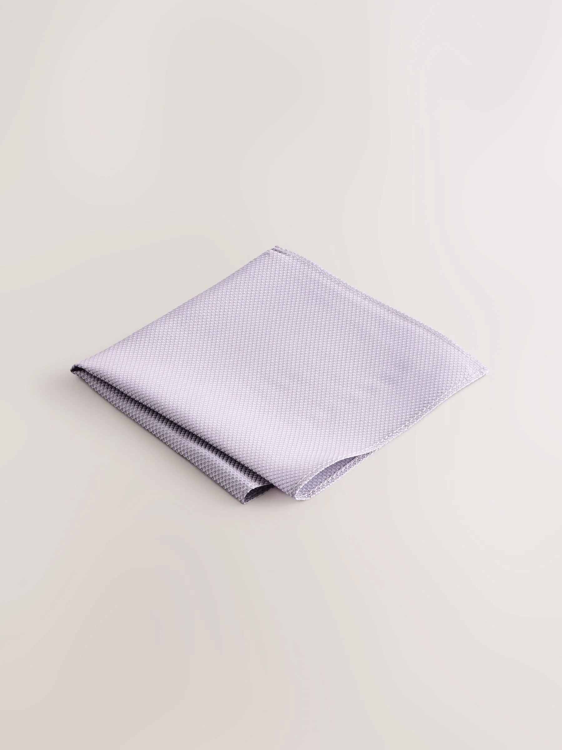 Lila - Set met textuurrijke stropdas en pochet