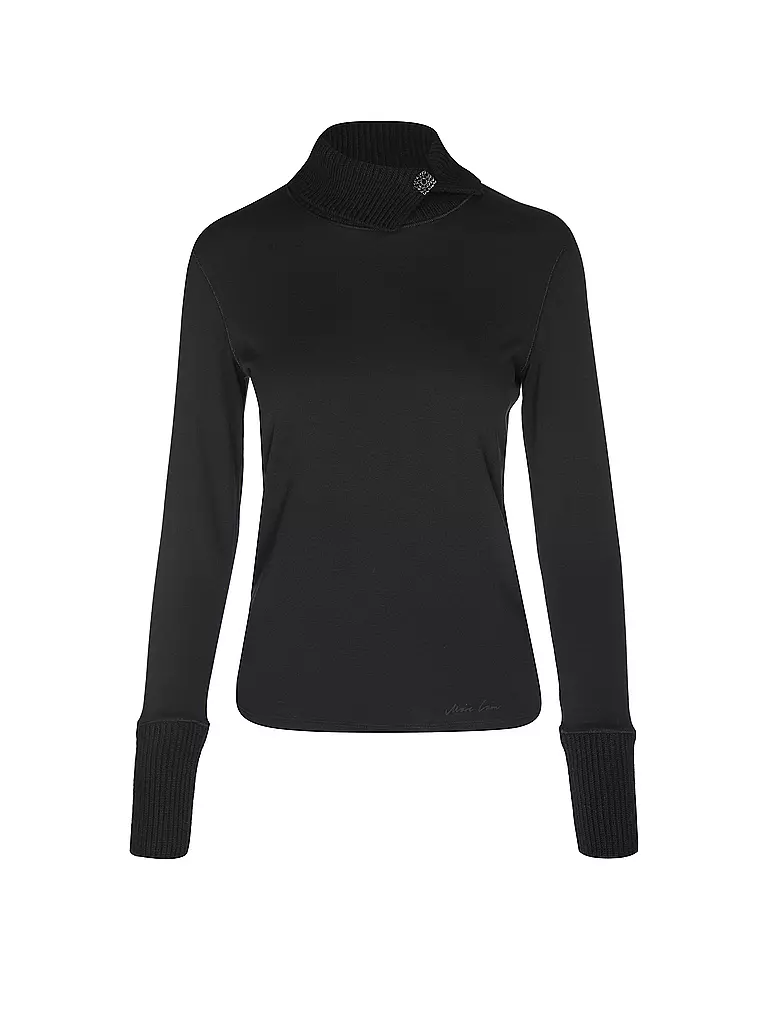 MARC CAIN Rollkragenpullover schwarz