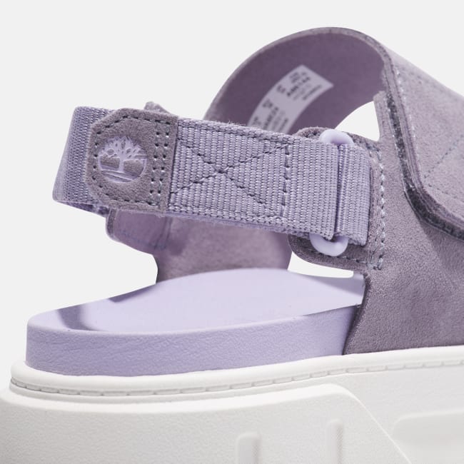 Sandalo a Doppia Fascia Greyfield da Donna in                viola