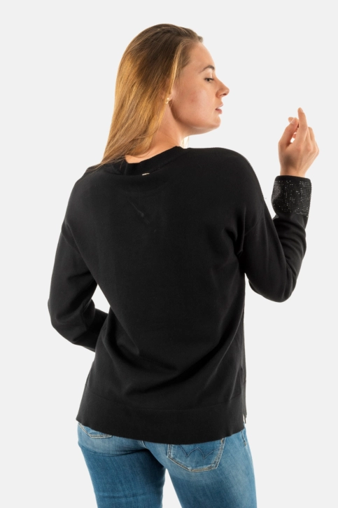 Pull hiver lola casademunt lf2411024 4nn negro-negro